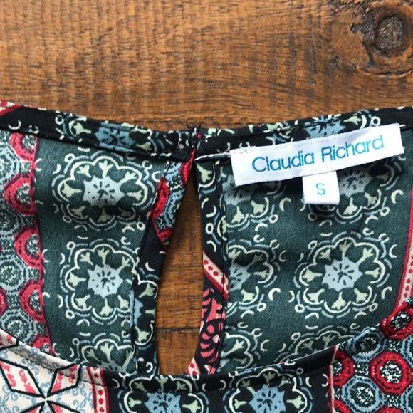Claudia Richard Boho Long Sleeve Top, S - Picture 4 of 10